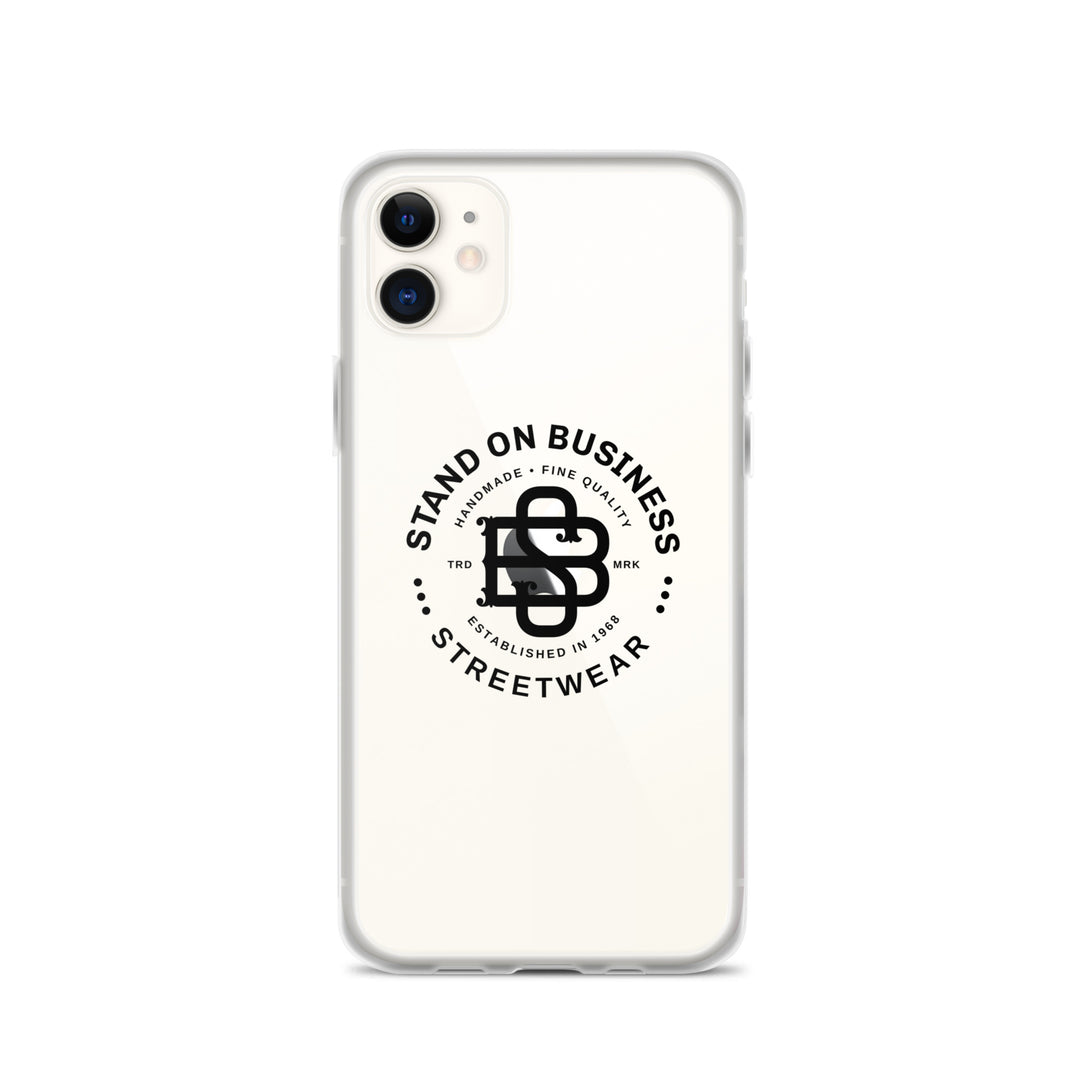 Stand'on Business Streetwear Clear Case for iPhone®