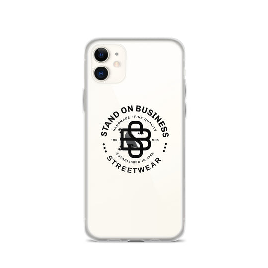 Stand'on Business Streetwear Clear Case for iPhone®