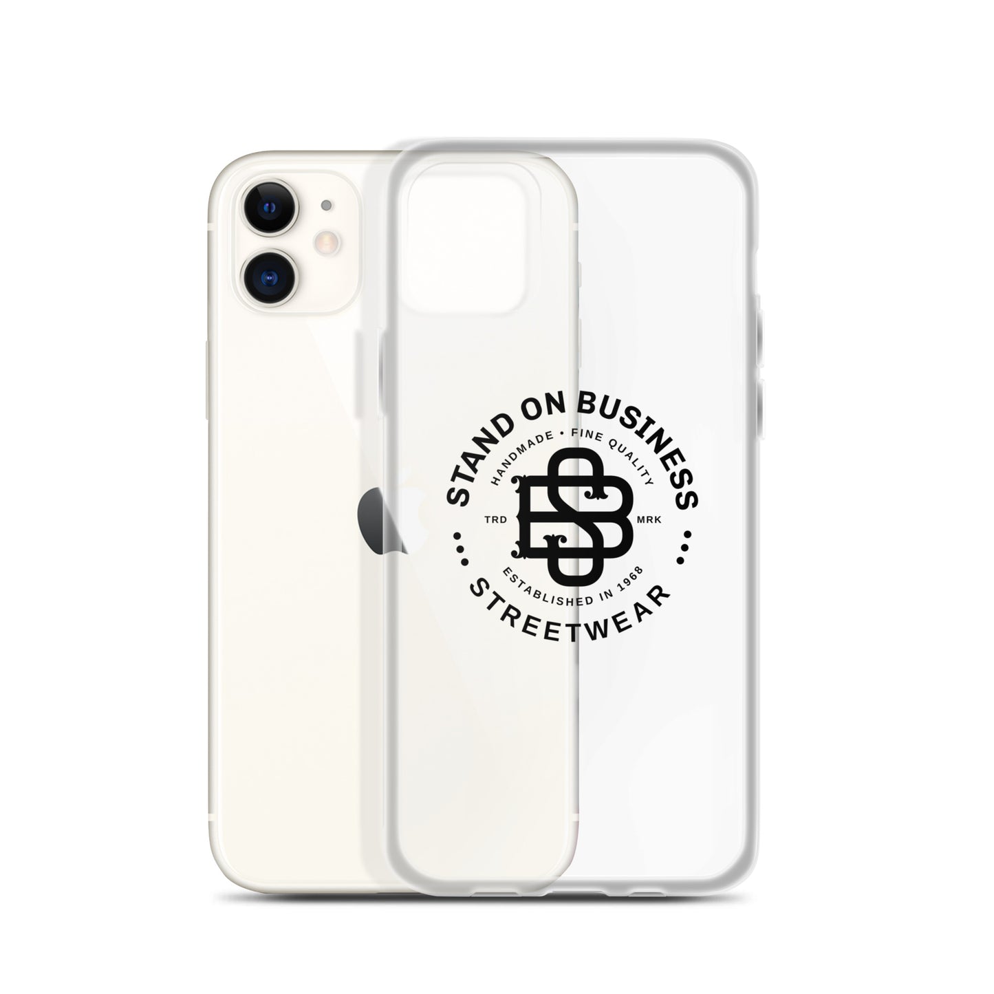 Stand On Business Streetwear Clear Case for iPhone®