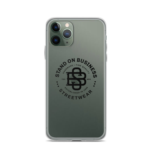 Stand'on Business Streetwear Clear Case for iPhone®