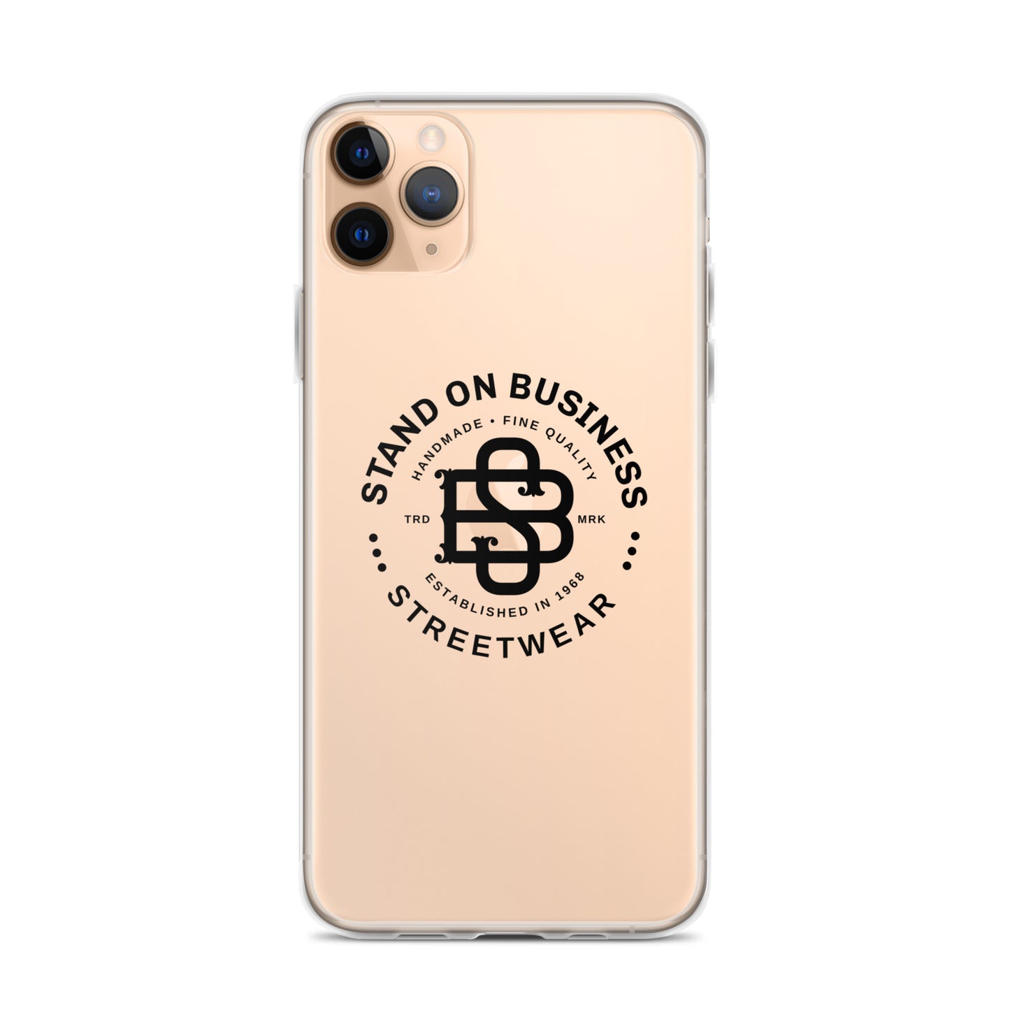 Stand On Business Streetwear Clear Case for iPhone®