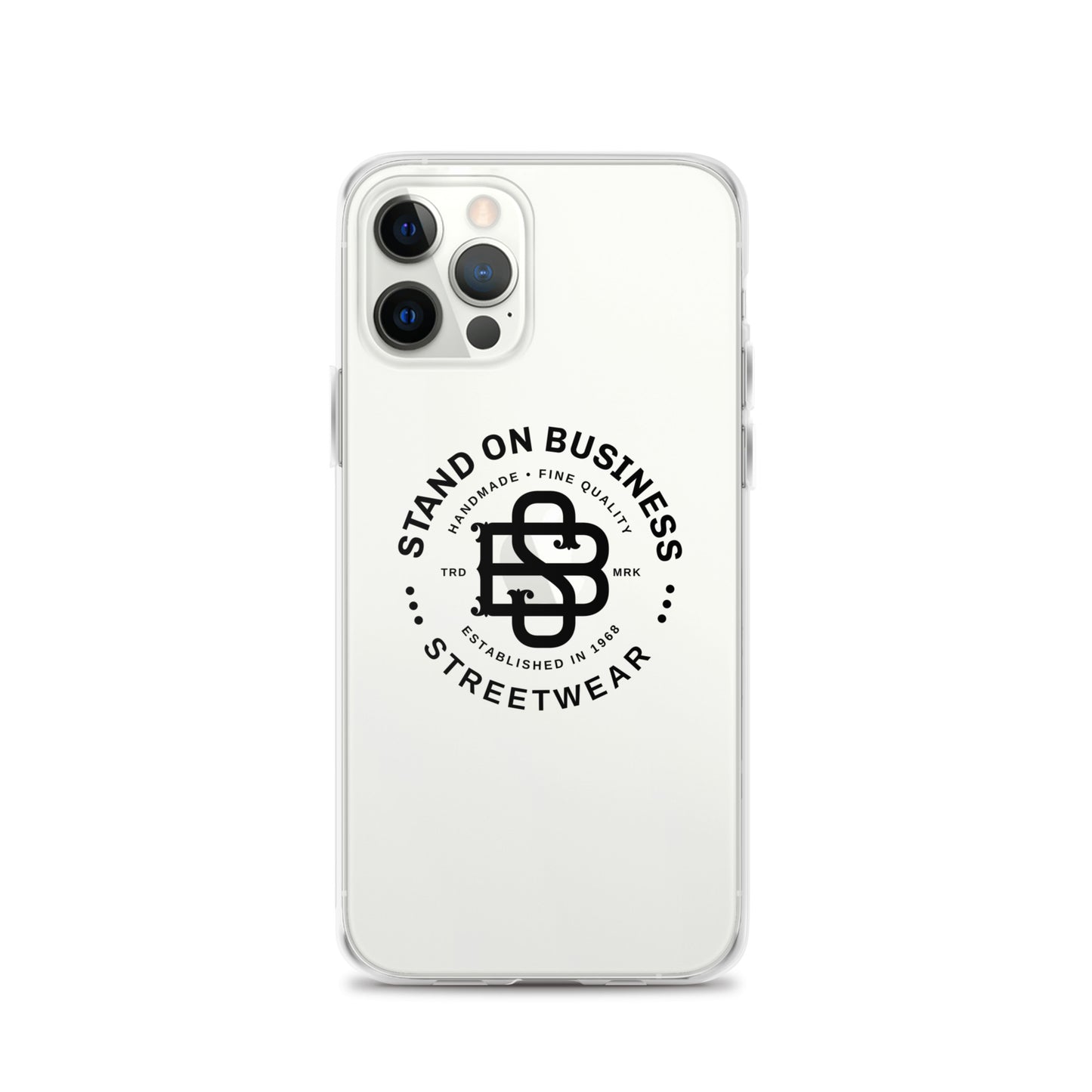 Stand On Business Streetwear Clear Case for iPhone®