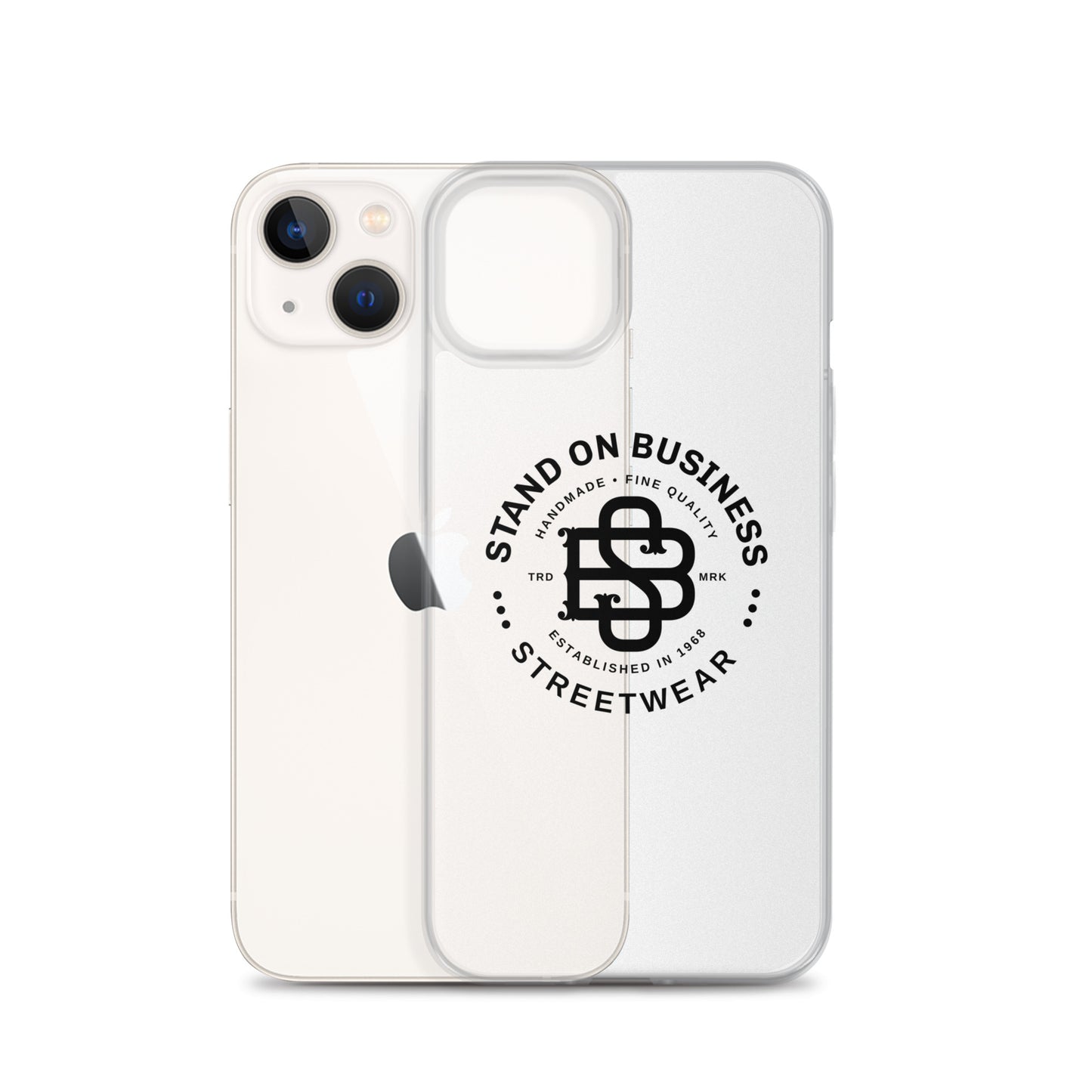 Stand On Business Streetwear Clear Case for iPhone®