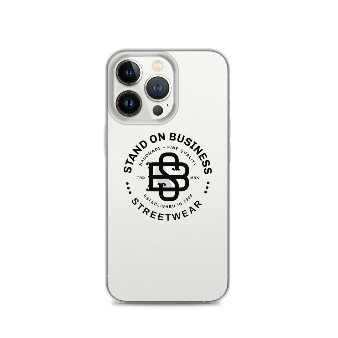 Stand'on Business Streetwear Clear Case for iPhone®