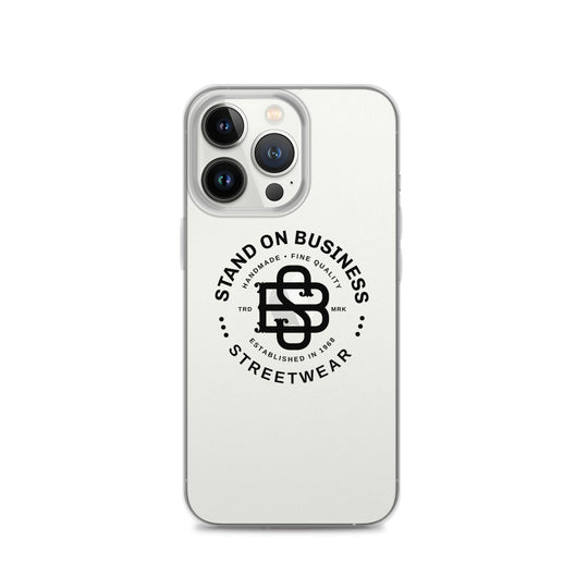 Stand'on Business Streetwear Clear Case for iPhone®