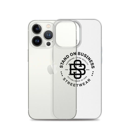 Stand'on Business Streetwear Clear Case for iPhone®