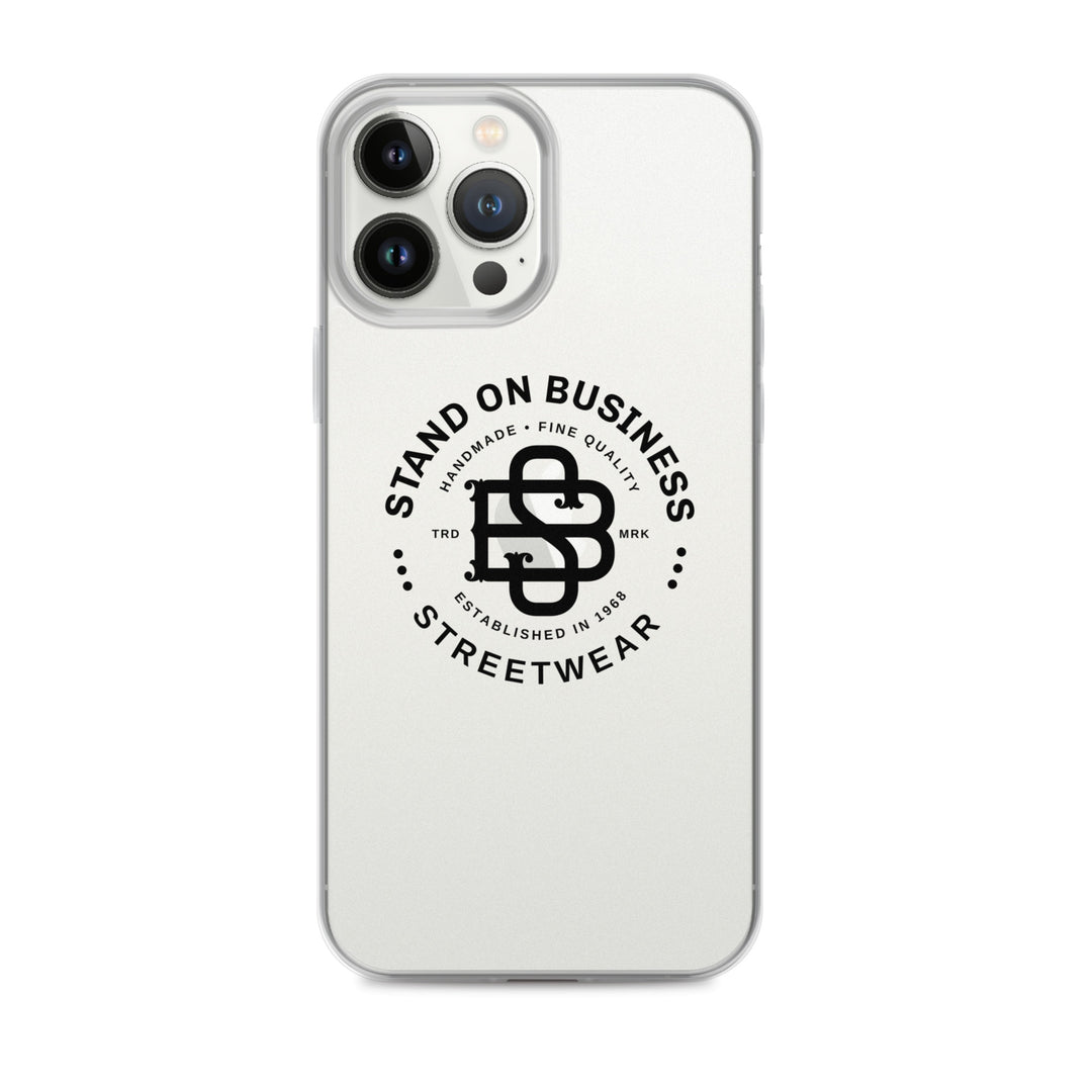 Stand'on Business Streetwear Clear Case for iPhone®