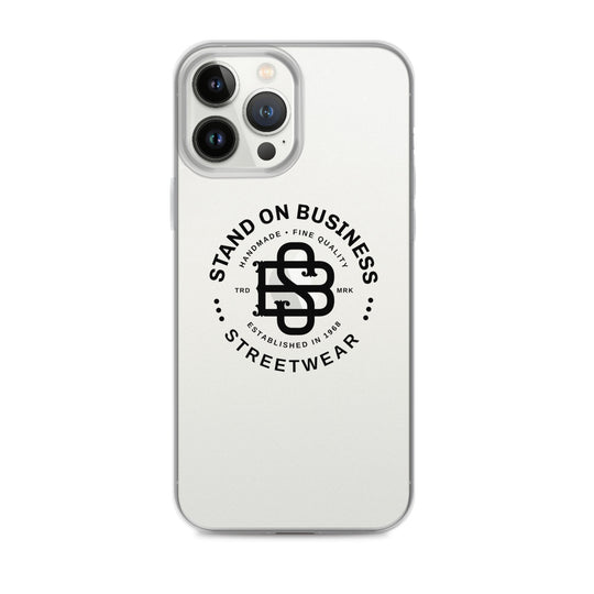Stand'on Business Streetwear Clear Case for iPhone®