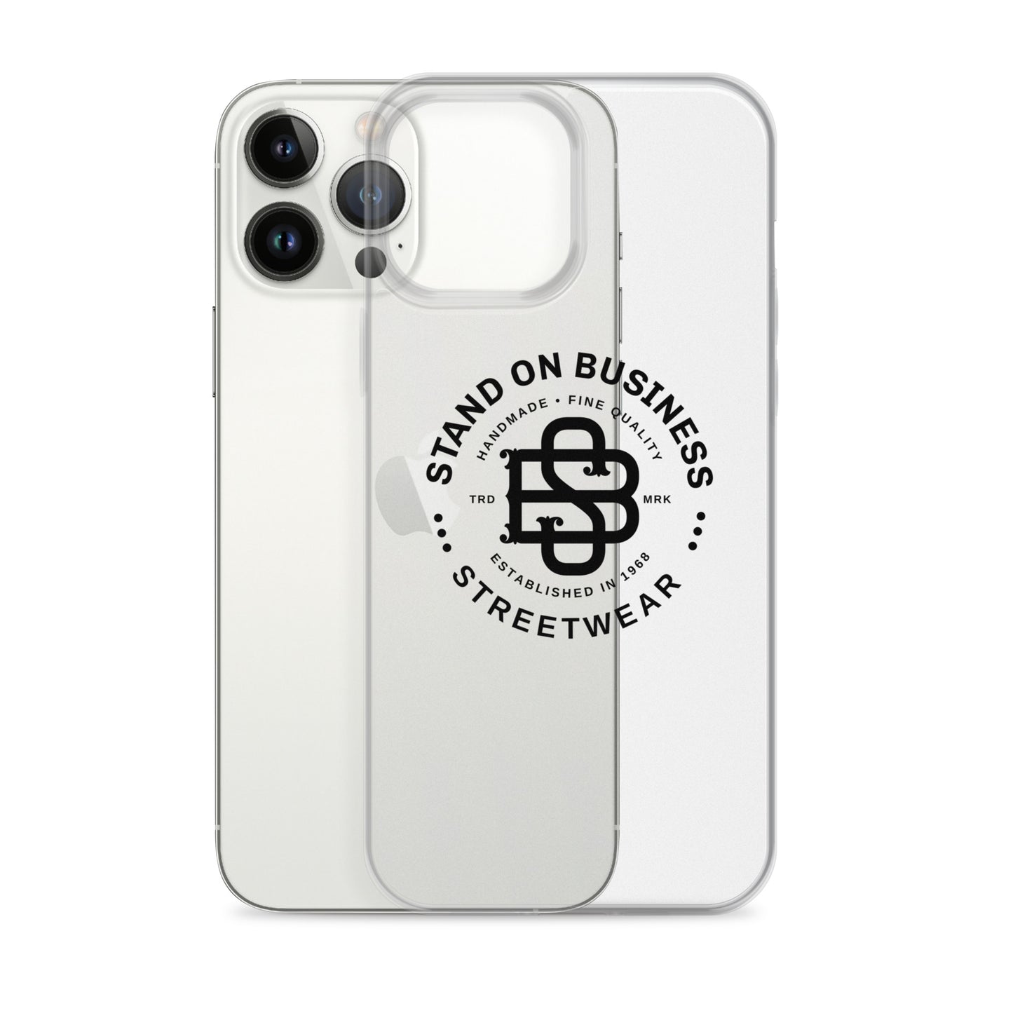 Stand On Business Streetwear Clear Case for iPhone®