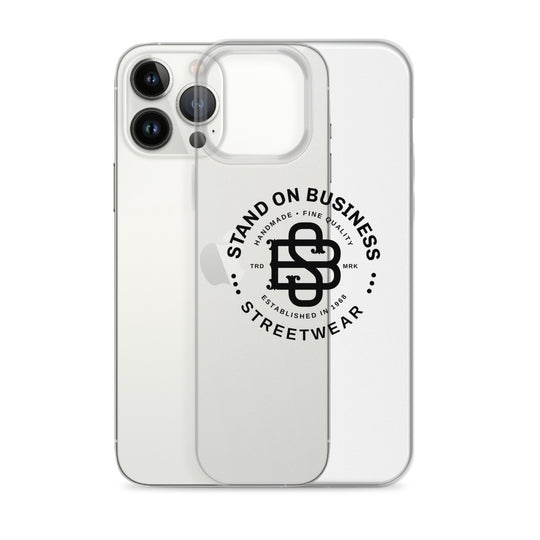 Stand'on Business Streetwear Clear Case for iPhone®