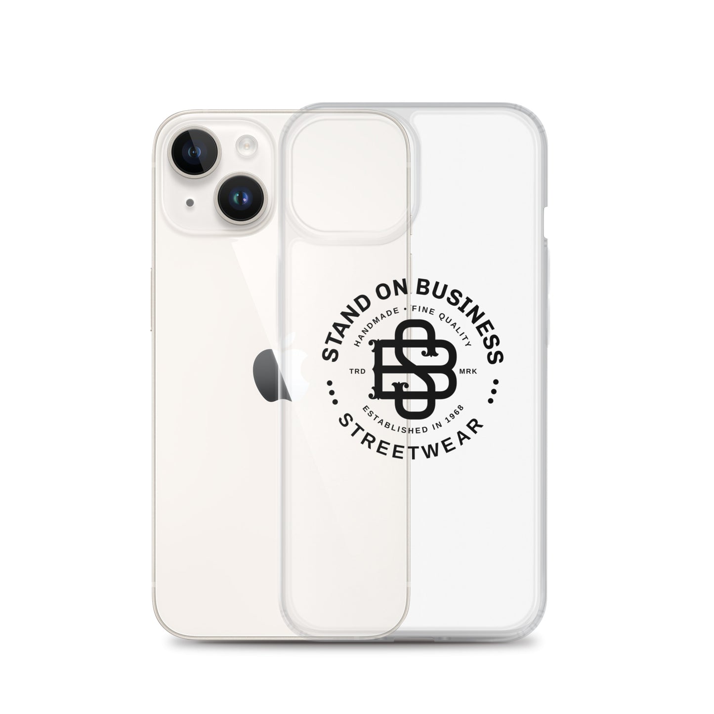 Stand On Business Streetwear Clear Case for iPhone®