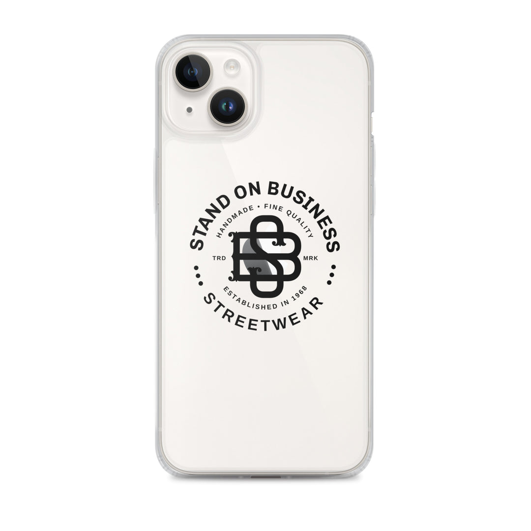 Stand'on Business Streetwear Clear Case for iPhone®