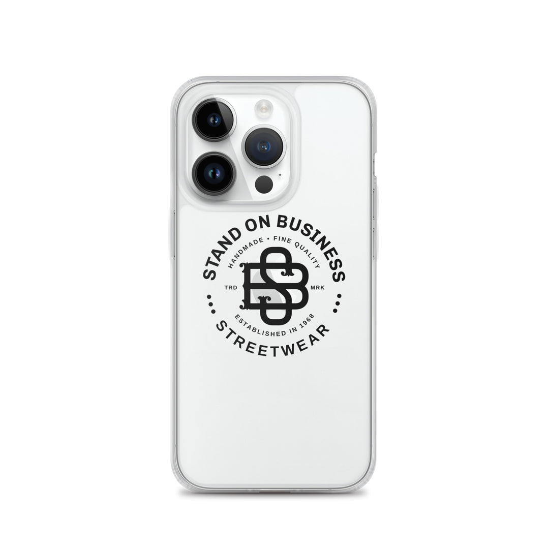 Stand'on Business Streetwear Clear Case for iPhone®