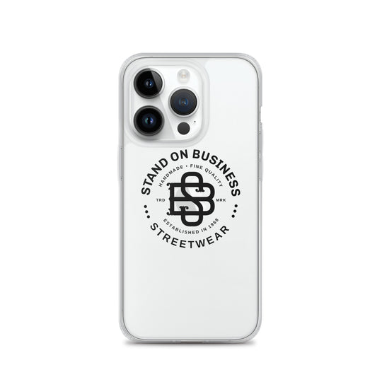 Stand'on Business Streetwear Clear Case for iPhone®