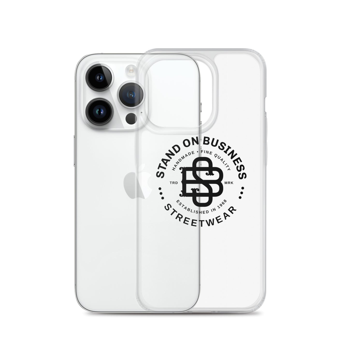 Stand On Business Streetwear Clear Case for iPhone®