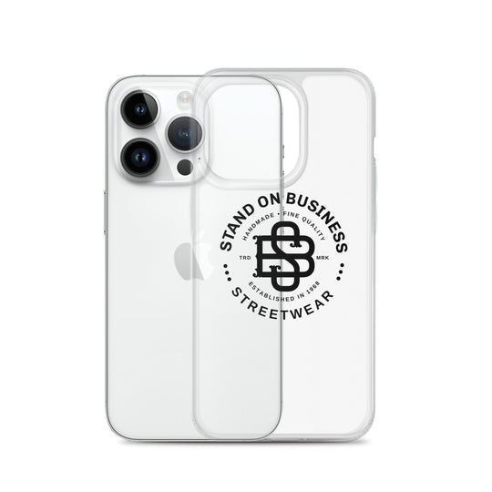 Stand'on Business Streetwear Clear Case for iPhone®