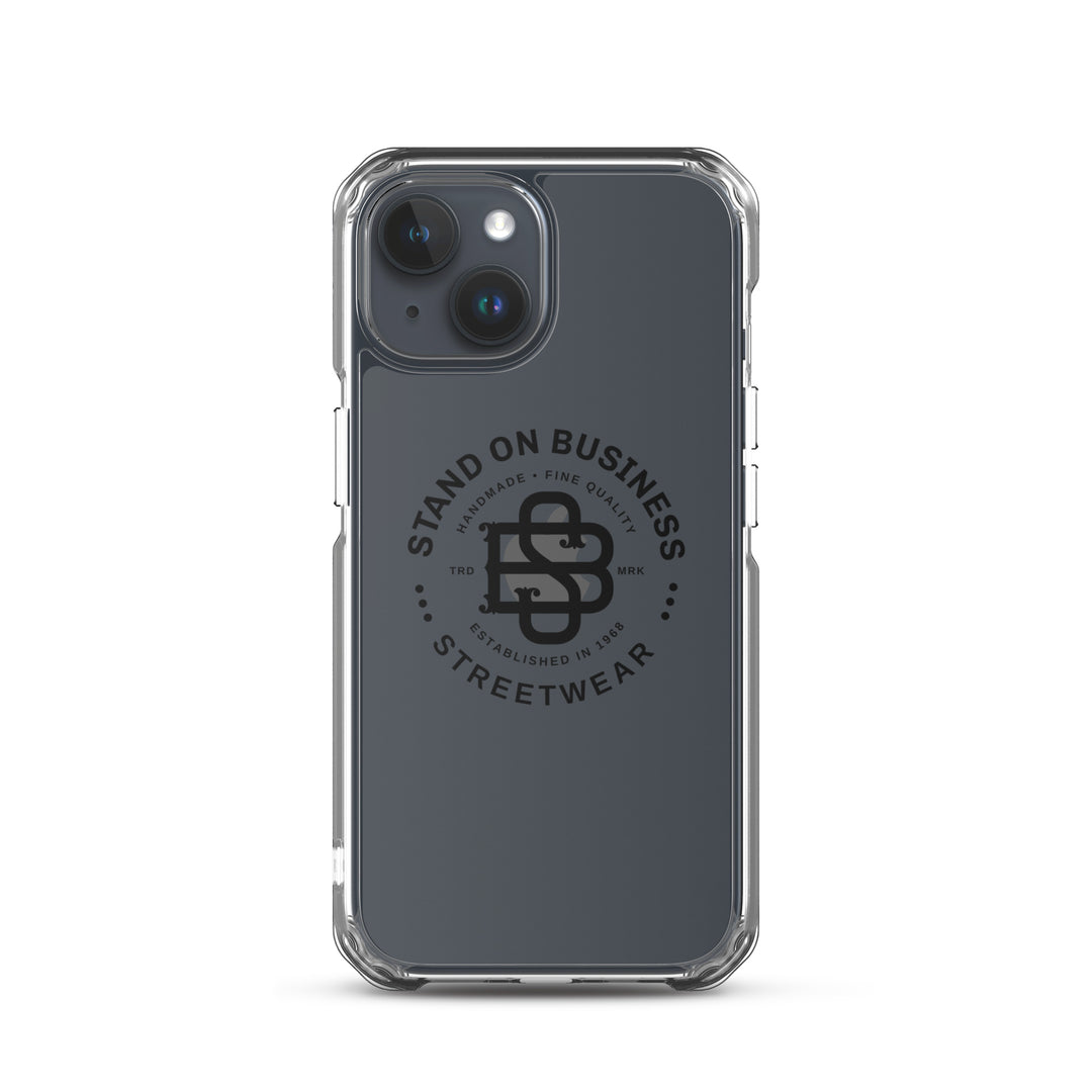 Stand'on Business Streetwear Clear Case for iPhone®