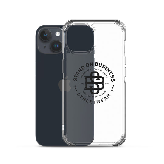 Stand'on Business Streetwear Clear Case for iPhone®