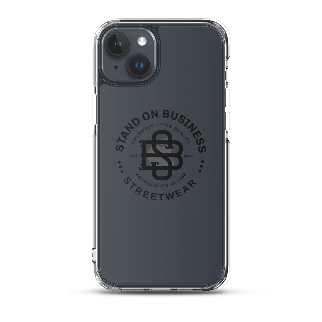 Stand'on Business Streetwear Clear Case for iPhone®