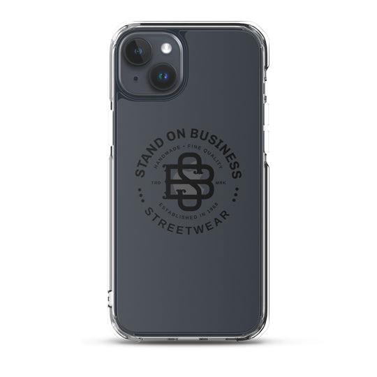 Stand'on Business Streetwear Clear Case for iPhone®