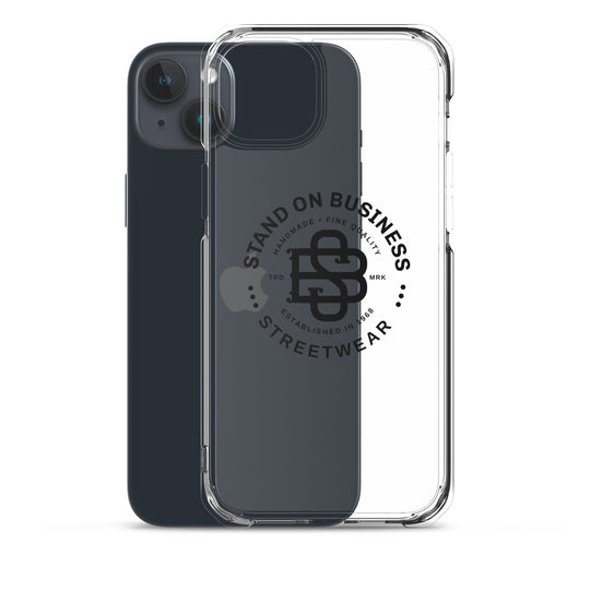 Stand'on Business Streetwear Clear Case for iPhone®