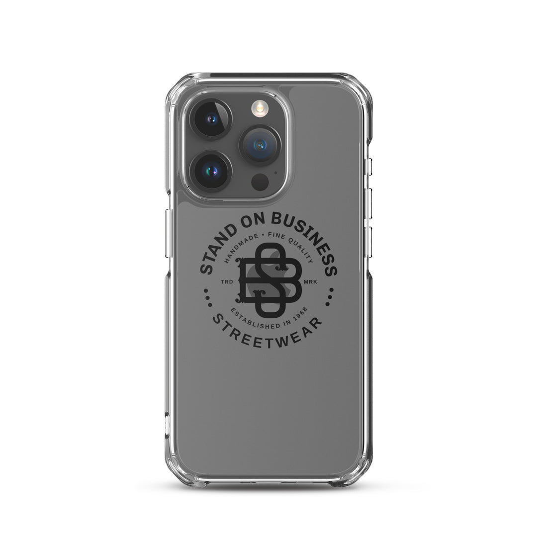 Stand'on Business Streetwear Clear Case for iPhone®