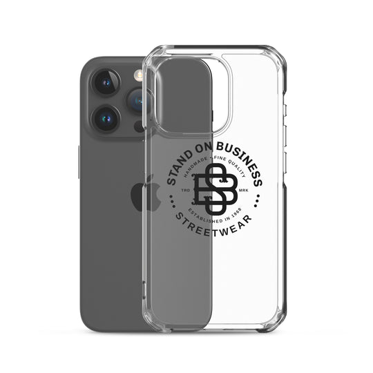 Stand'on Business Streetwear Clear Case for iPhone®