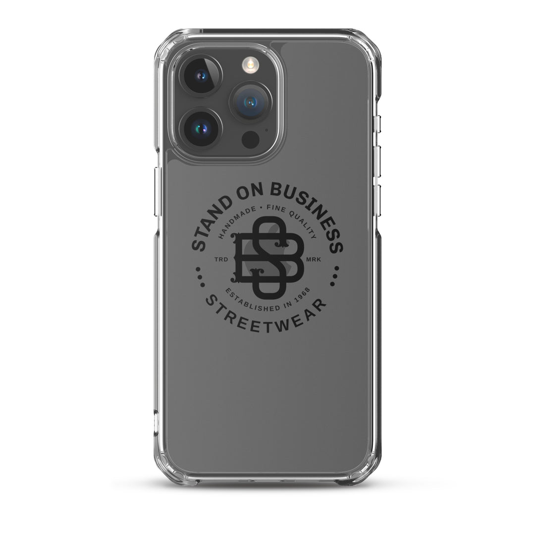 Stand'on Business Streetwear Clear Case for iPhone®