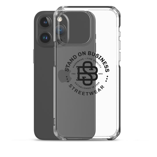 Stand'on Business Streetwear Clear Case for iPhone®