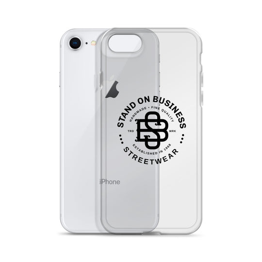 Stand'on Business Streetwear Clear Case for iPhone®