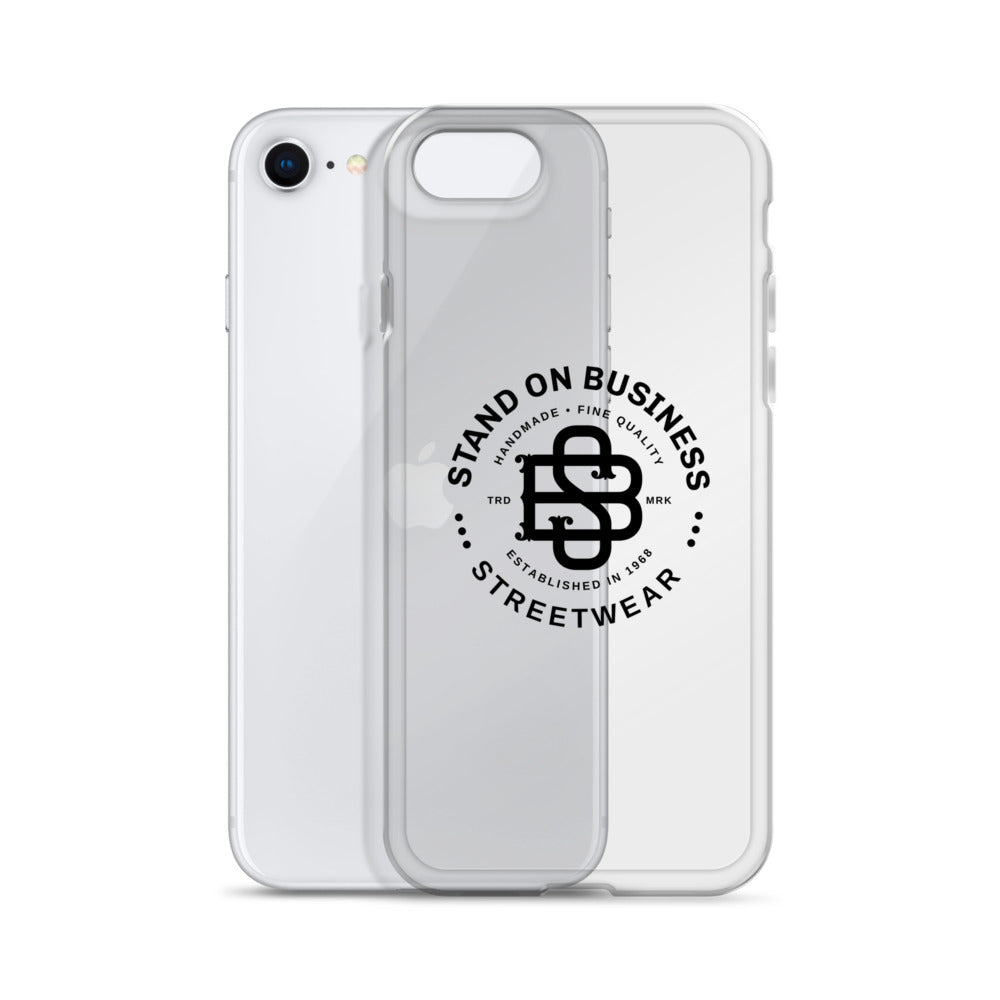 Stand'on Business Streetwear Clear Case for iPhone®