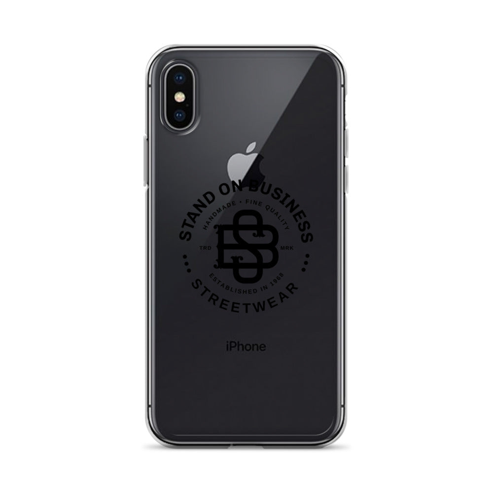 Stand'on Business Streetwear Clear Case for iPhone®