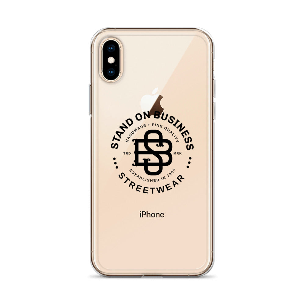 Stand'on Business Streetwear Clear Case for iPhone®