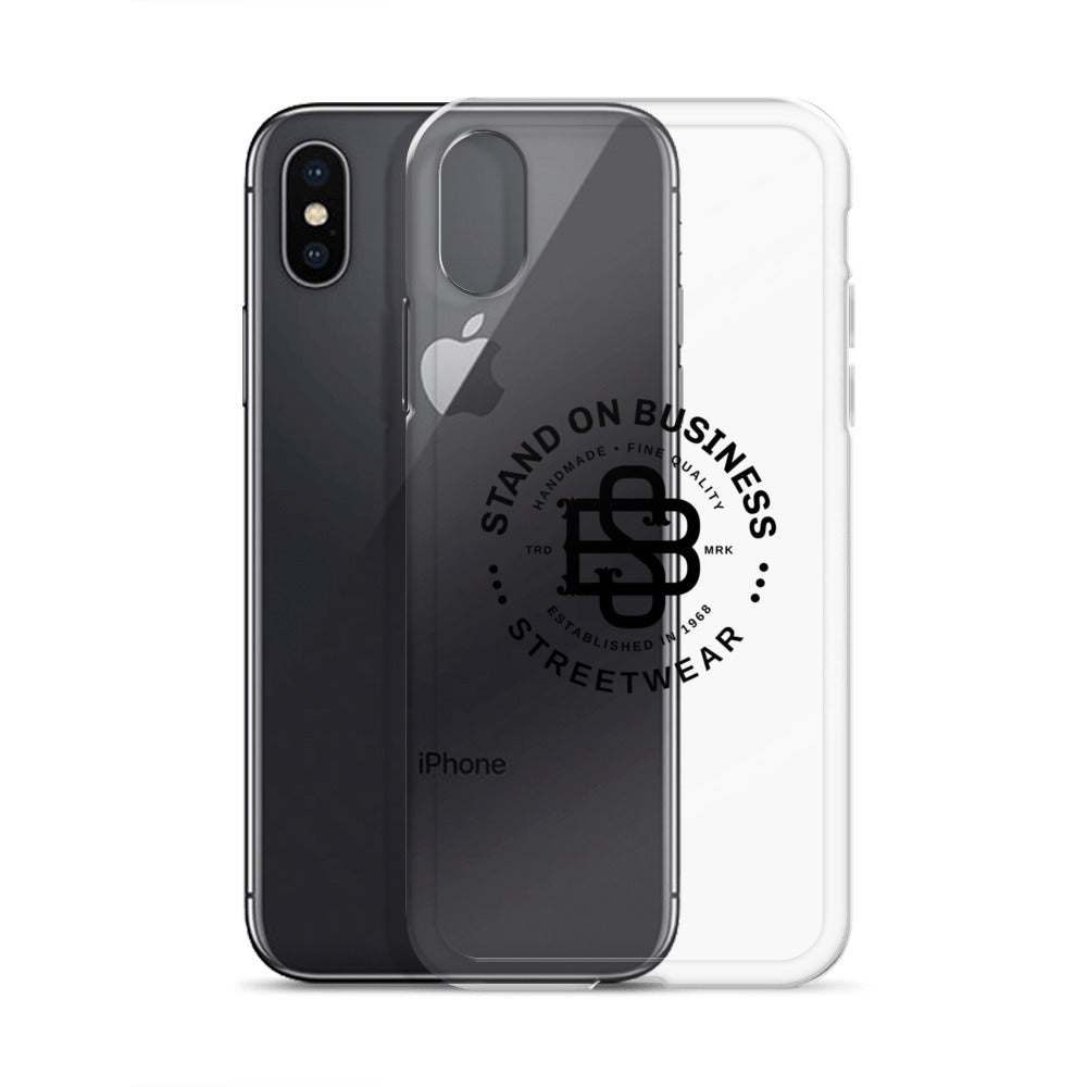 Stand'on Business Streetwear Clear Case for iPhone®