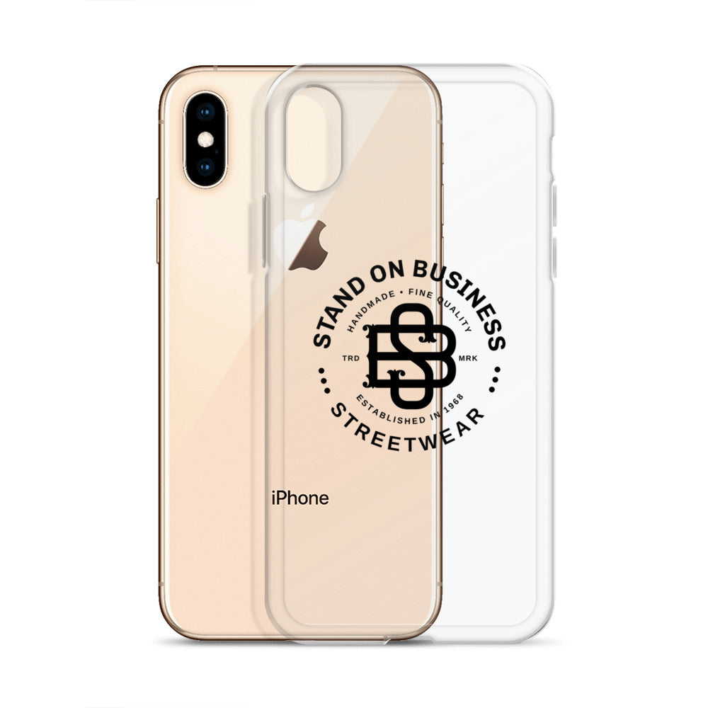Stand'on Business Streetwear Clear Case for iPhone®