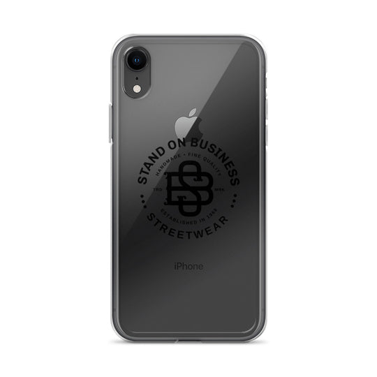 Stand'on Business Streetwear Clear Case for iPhone®