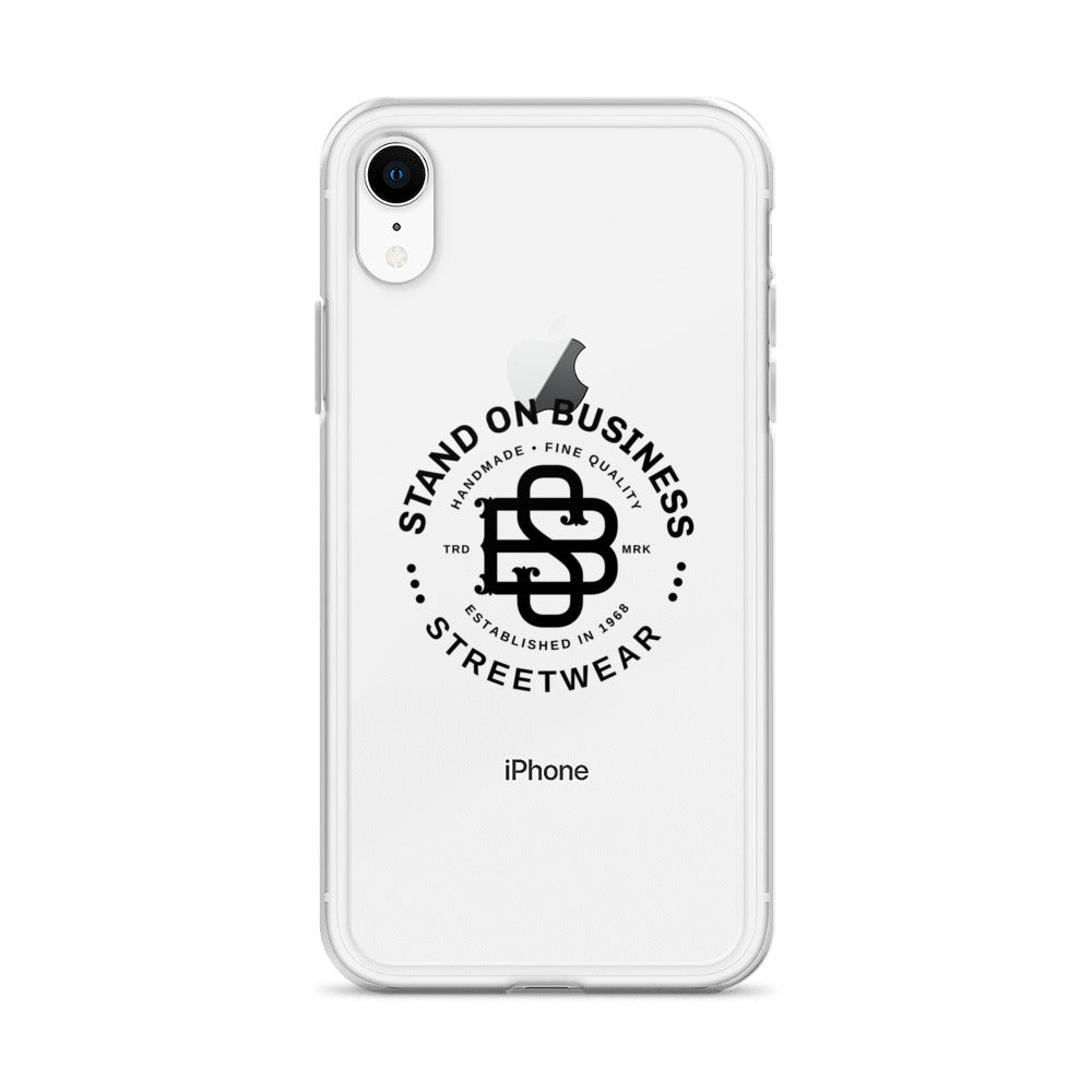 Stand'on Business Streetwear Clear Case for iPhone®