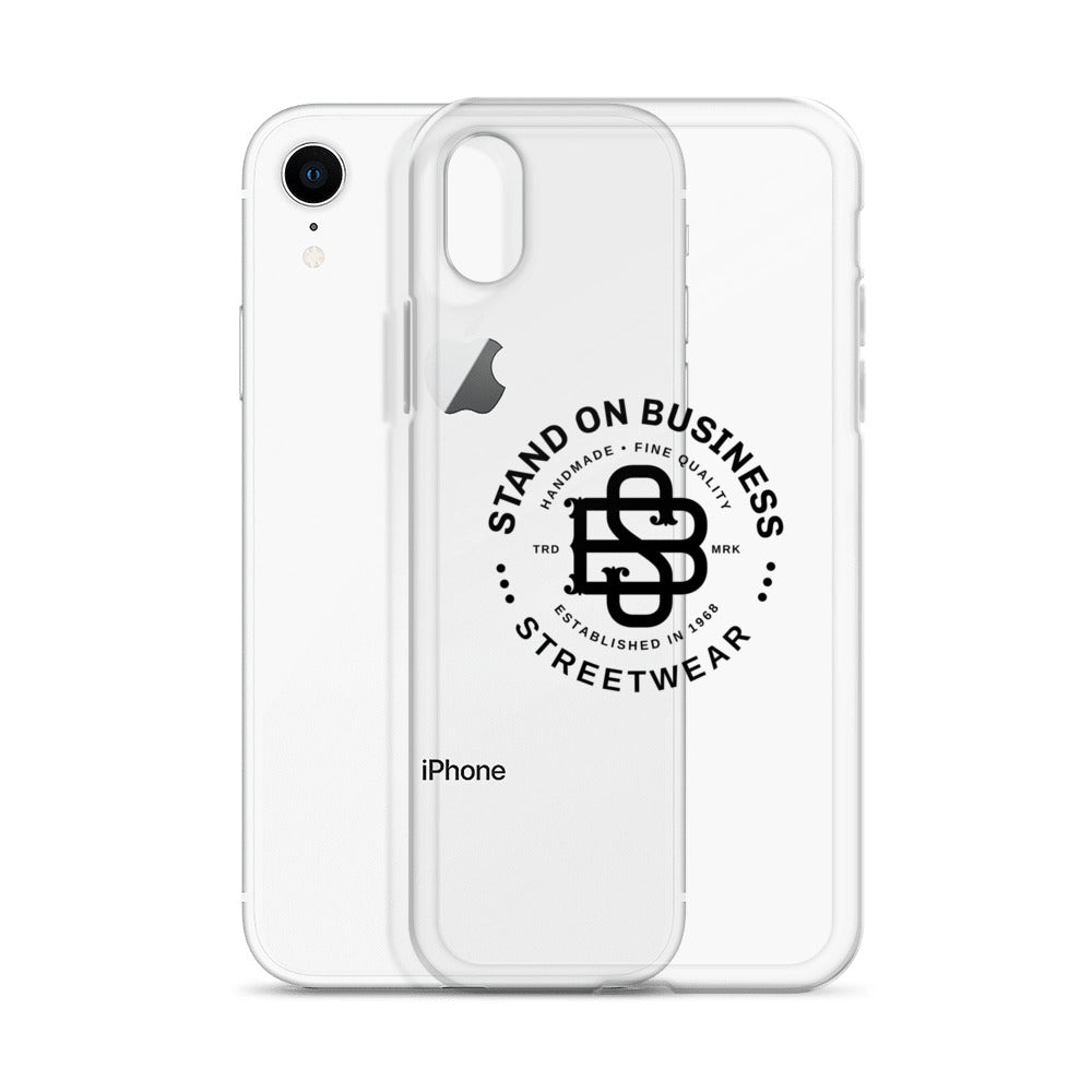 Stand'on Business Streetwear Clear Case for iPhone®