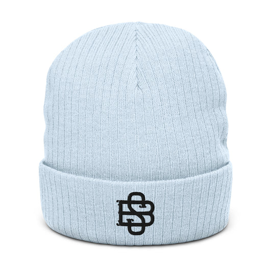 Stand On Business Streetwear Ribbed Knit Beanie