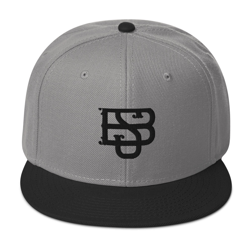 S/B Snapback Hat blk lettering