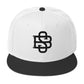 S/B Snapback Hat blk lettering