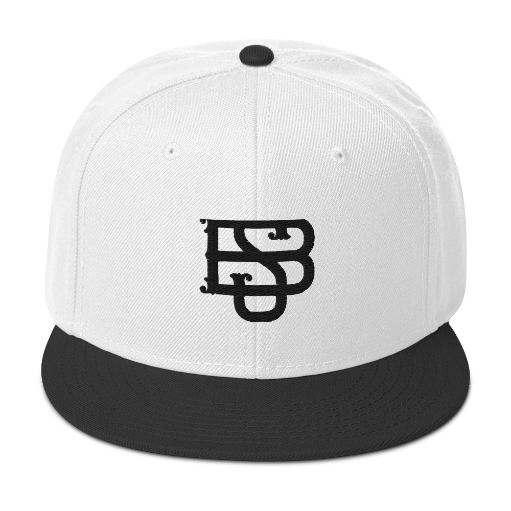 S/B Snapback Hat blk lettering