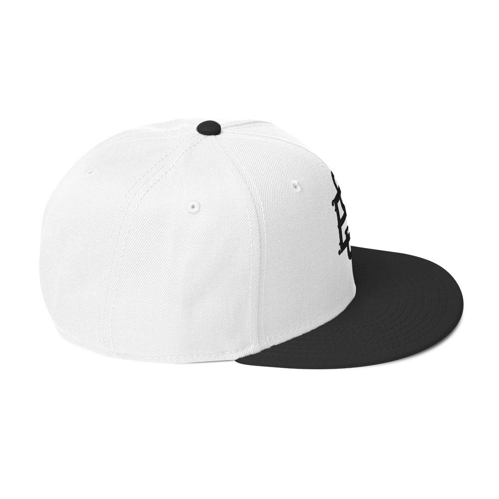 S/B Snapback Hat blk lettering