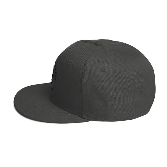 Stand'on Business Snapback Hat blk lettering