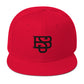 S/B Snapback Hat blk lettering