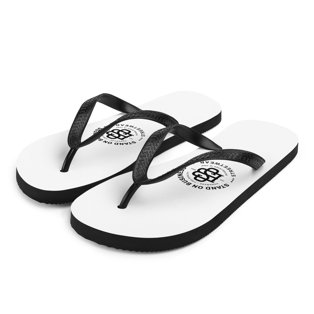 Stand On Business Streetwear Flip-Flops