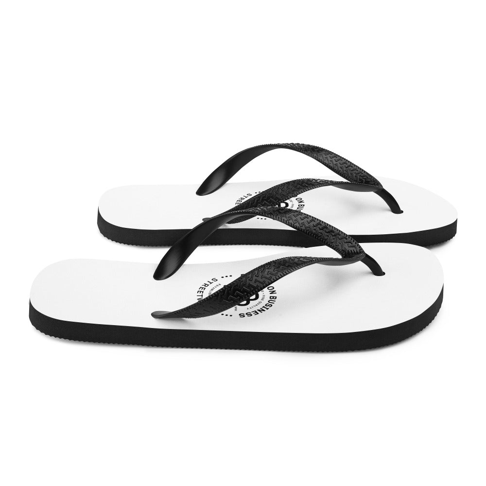 Stand On Business Streetwear Flip-Flops