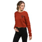 Stand On Business Streetwear Crop Sweatshirt