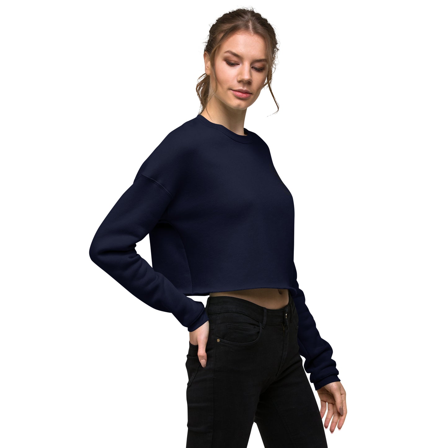 Stand On Business Streetwear Crop Sweatshirt